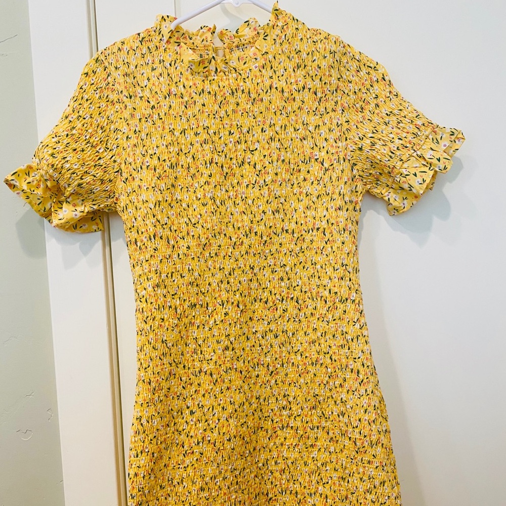 Spring floral dress